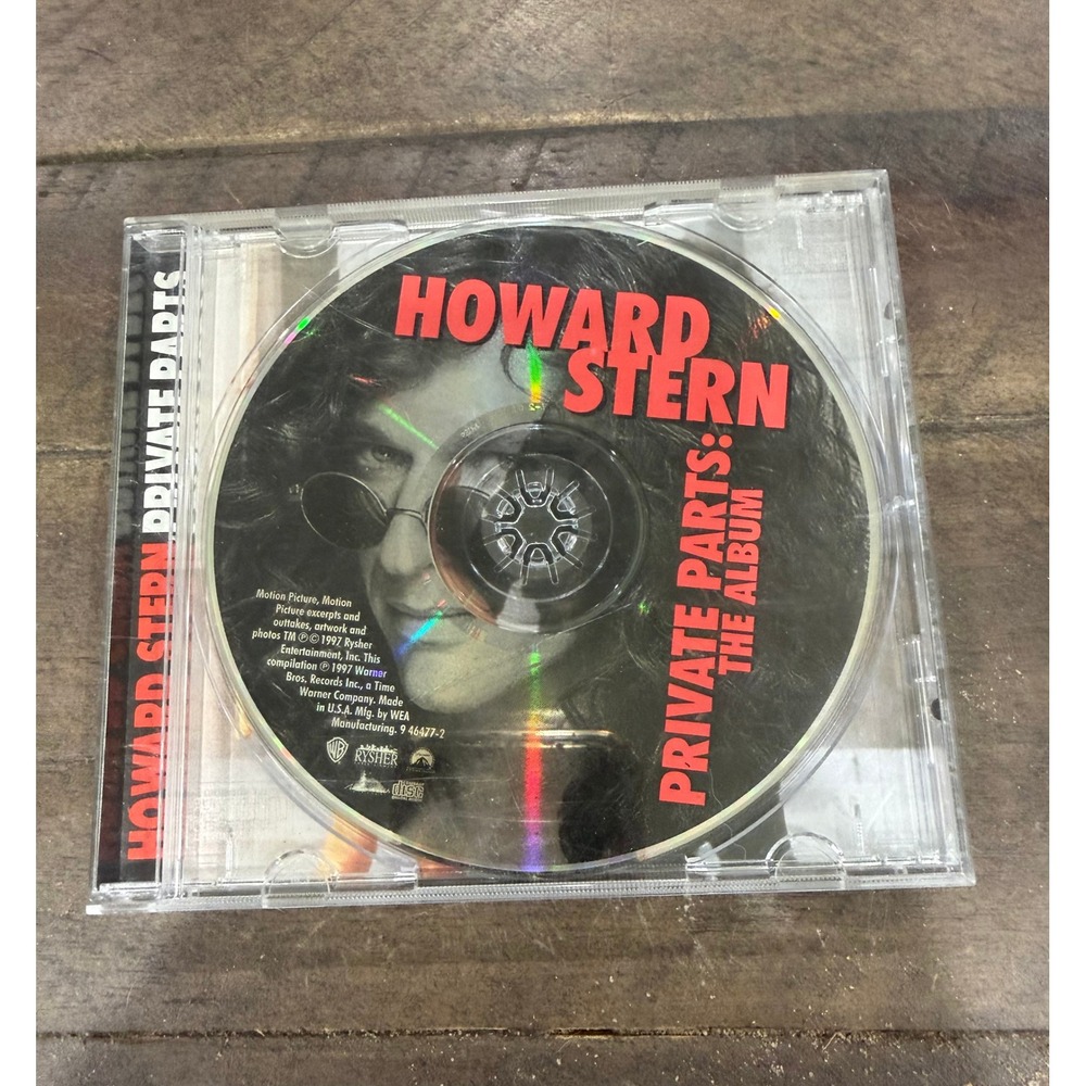 Howard Stern Private Parts The Album CD Soundtrack 1997 Rob Zombie Ozzy Green Da